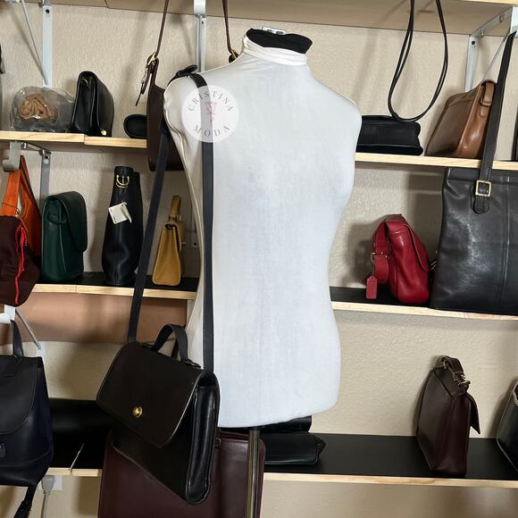 Vintage Coach Avenue Bag 9886 Black USA 1990s - Picture 2 of 10